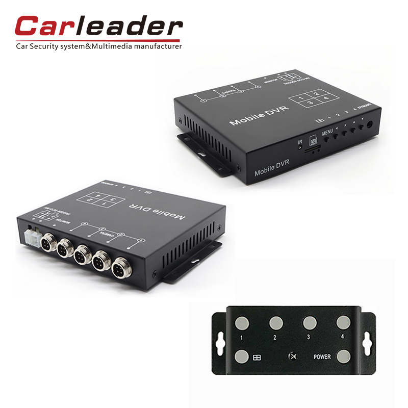 Carleader 1080P AHD Quad Split Control Box With Recording Function: Your All-in-One Vehicle Surveillance Hub