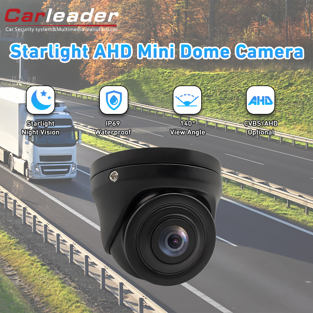 New Mini Starlight Bus Dome Camera