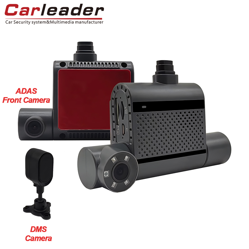 Carleader 3 Channel AI Dash Cam with ADAS and DSM: Drive Smarter, Stay Secure
