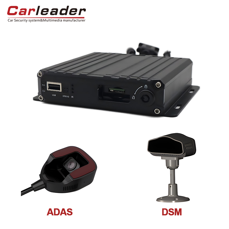 Carleader 4CH AI Intelligent Mobile DVR With DSM and ADAS Camera—Smart Life, Smart Drive