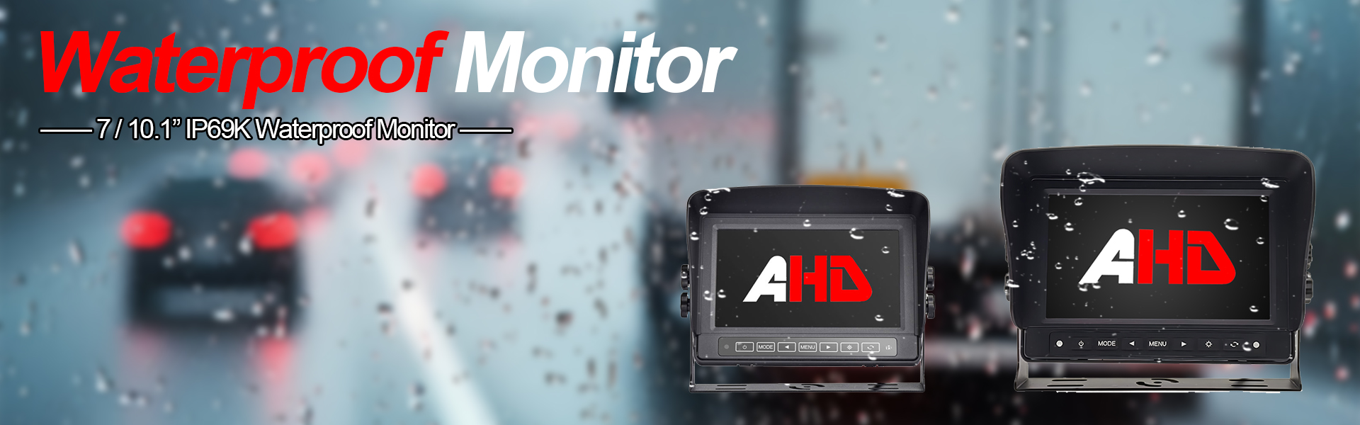 Waterproof Monitor