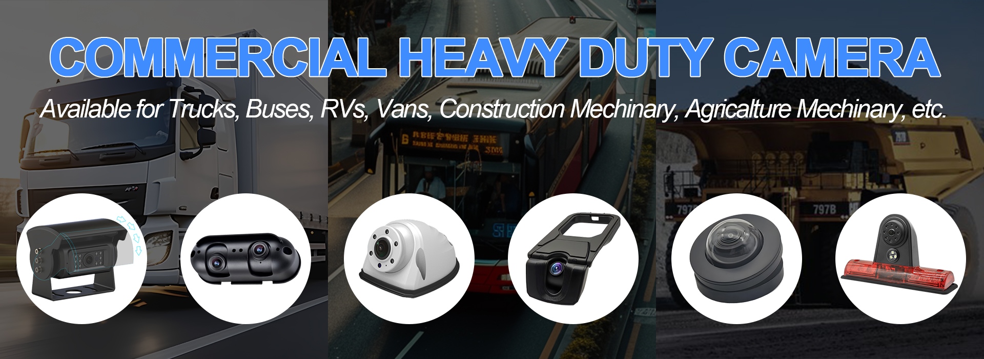 Carleader Commercial Heavy Duty Vehicle Camera