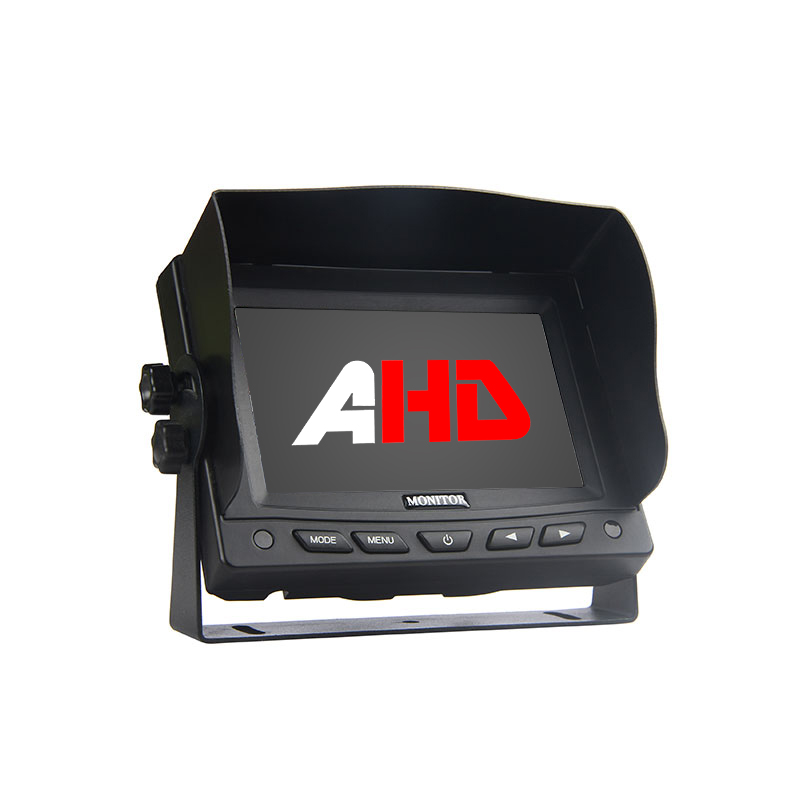 Carleader 5 Inch 2CH AHD Inputs Vehicle Reverse LCD Monitor for Van RV Motorhome