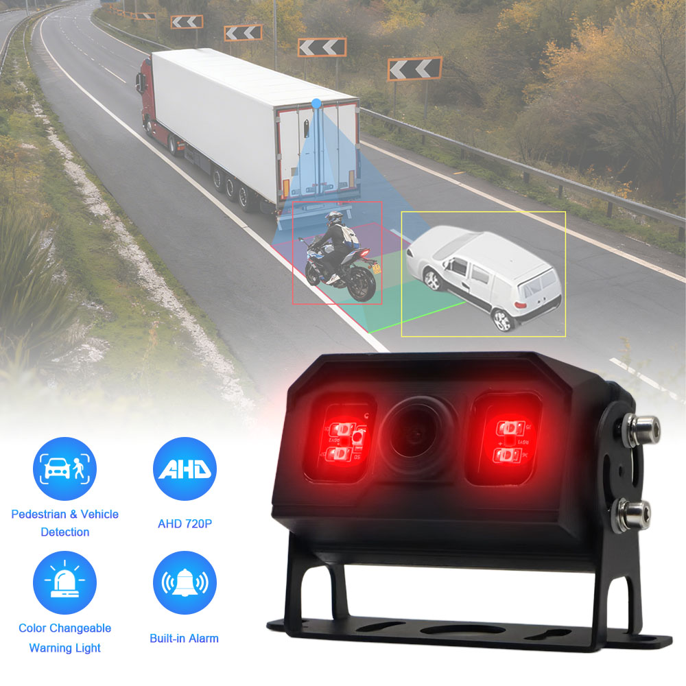 Carleader AI Blind Spot Detection Rear View Camera Built-in Sound & Light Alarm Carleader AI Blind Spot Detection Rear View Camera Built-in Sound & Light Alarm