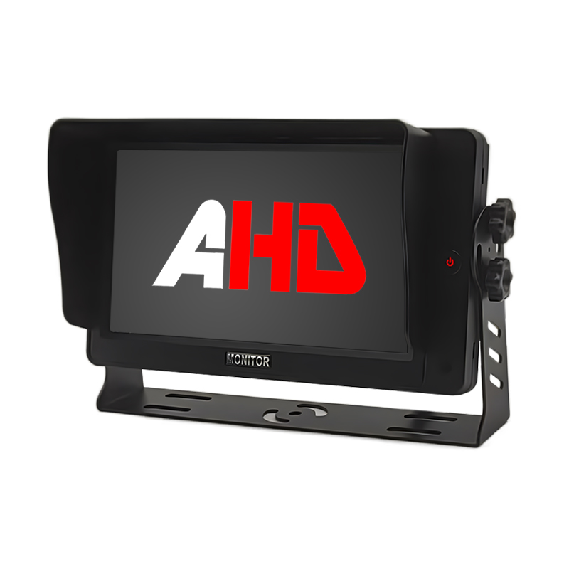Carleader 7 Inch 2CH AHD Inputs Reversing Vehicle Monitor with Single Button