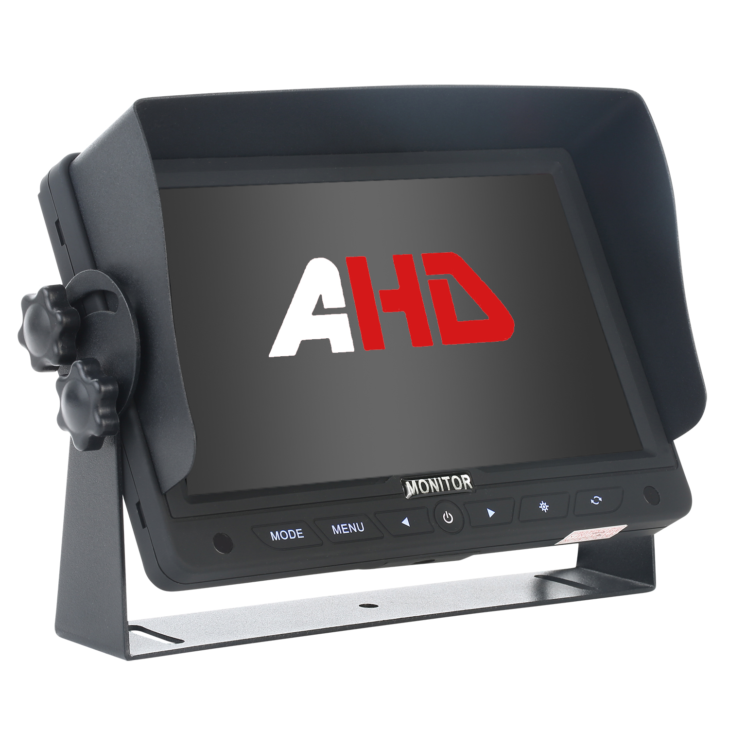 7 Inch 2CH AHD Inputs Car Monitor with Touch Buttons