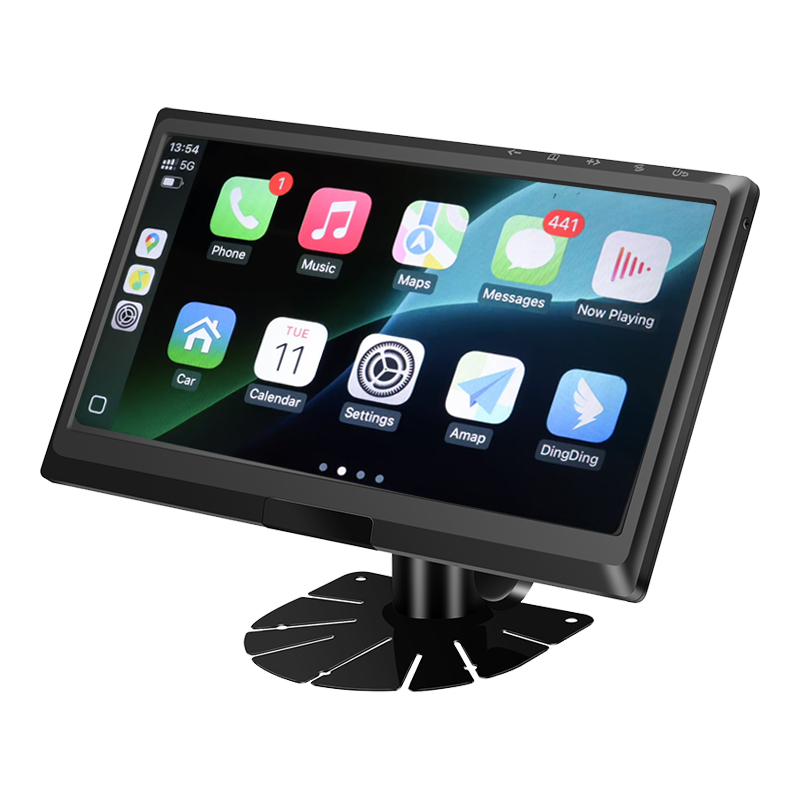 Carleader 9 Inch IPS AHD Signal Input Vehicle Monitor Support CarPlay Multimedia