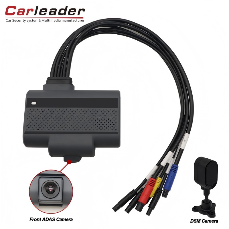 4CH AI Powered ADAS+DSM Dash Camera Support Video Output