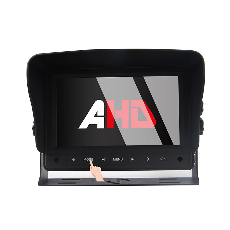 7 Inch Touch Buttons 2CH Heavy Duty AHD Vehicle Montior