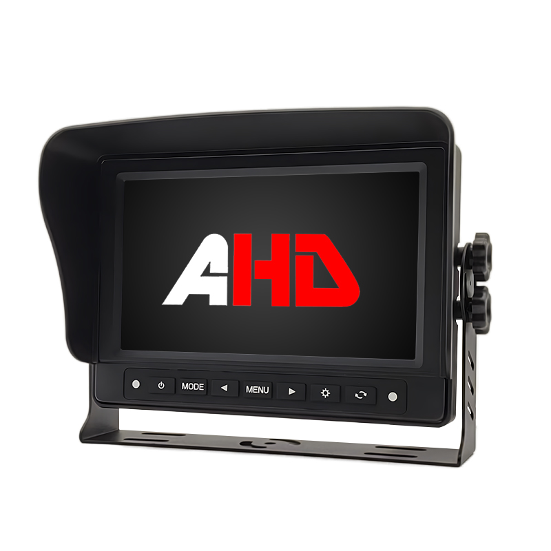 7 Inch Waterproof 2CH AHD Heavy Duty Vehicl Monitor