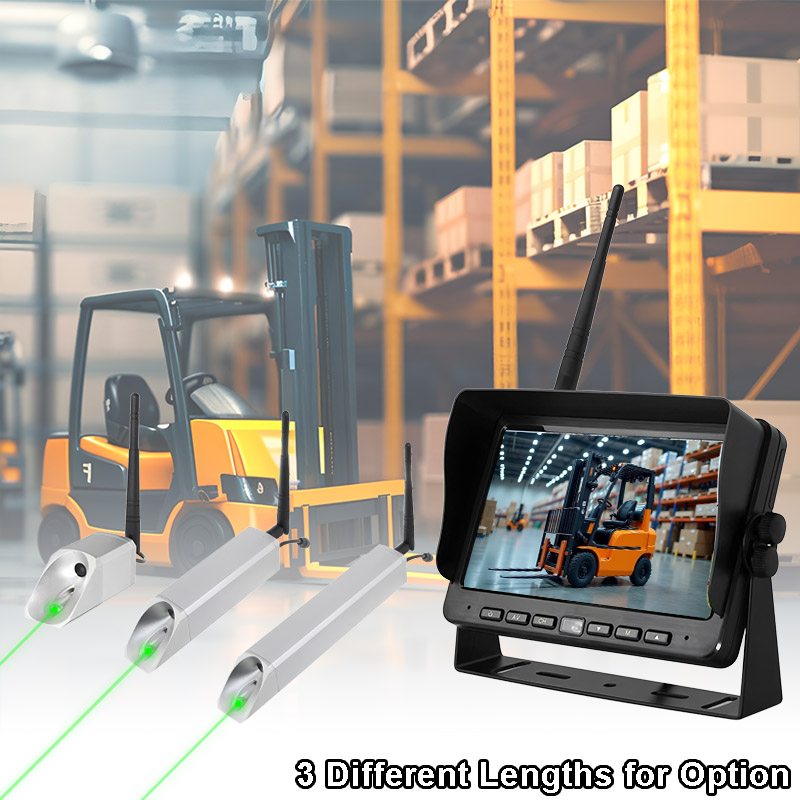 7 Inch Wireless Magnetic Camera System for Forklift