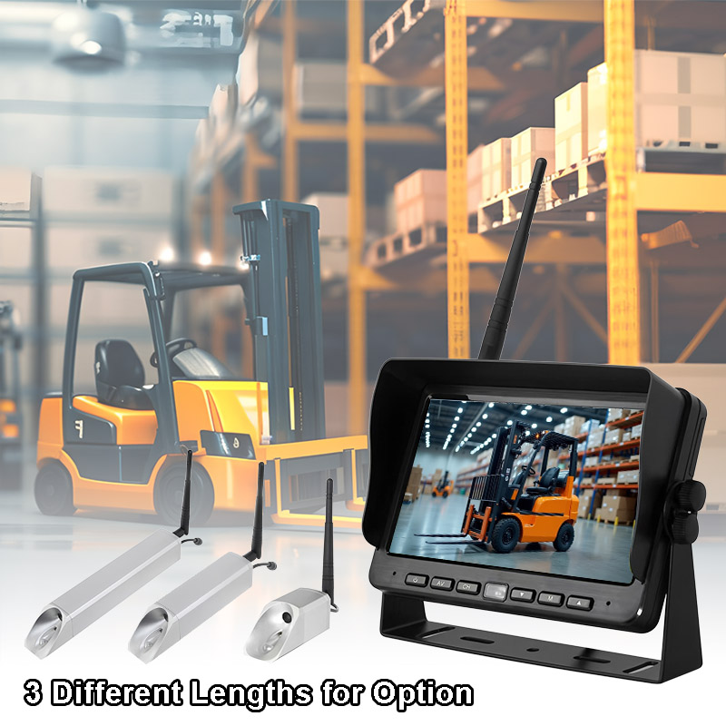 7 Inch Wireless Magnetic Camera System for Forklift