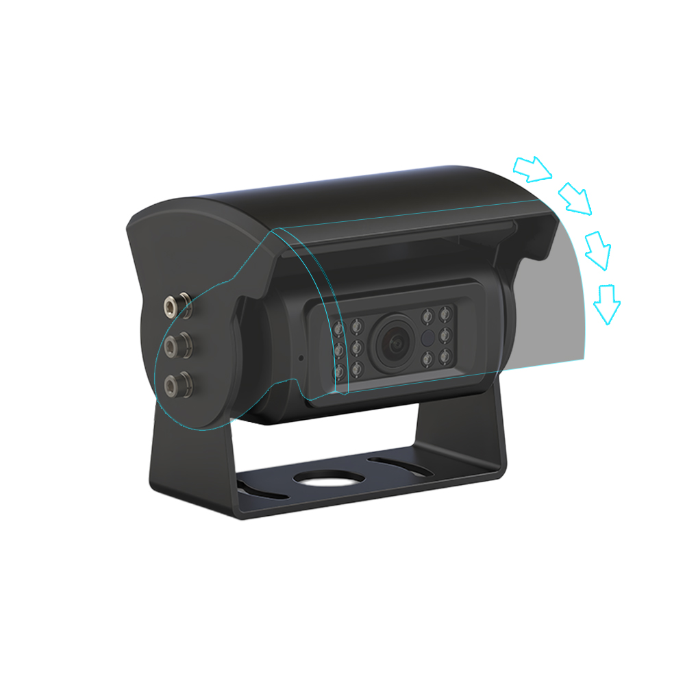 Automatic Day Night CCD Vehicle Camera with IR-Cut and 140 degree Wide Angle