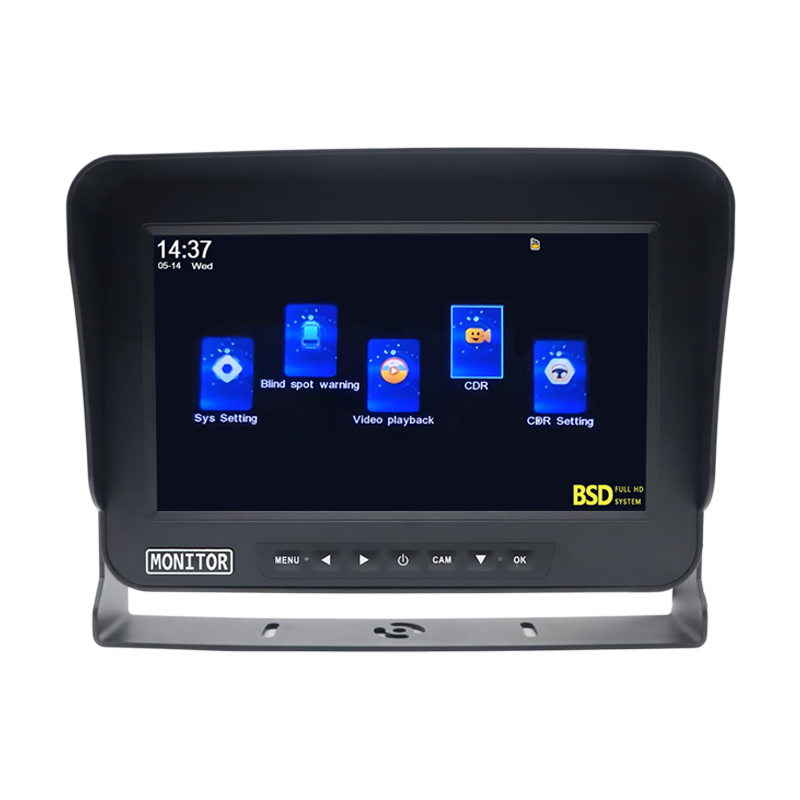 10.1 inch AI BSD warning system